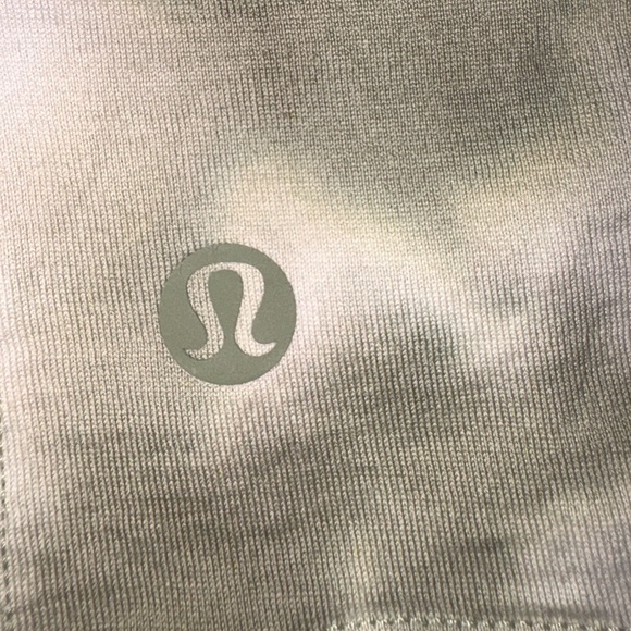 Lululemon Marmoleado Sleeveless Green/white Tie Dye Align Tank size 14 - Picture 5 of 5